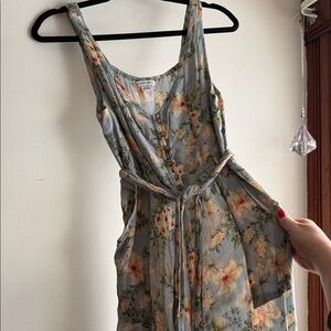 American Eagle Outfitters Floral Jumpsuit